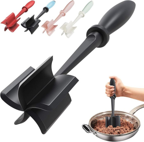 [Product No: 8] Upgrade Meat Chopper, Heat Resistant Meat Masher for Hamburger